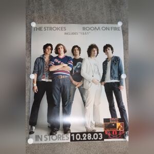 The Strokes Room On Fire Poster 28"×21.5"